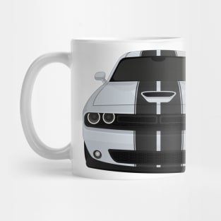 Challenger Silver + Stripes Mug